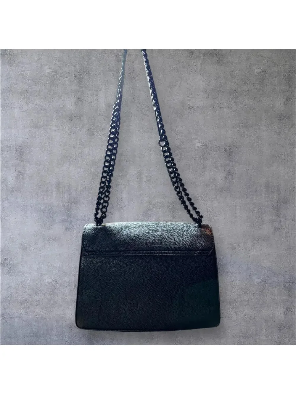 Foley & Corinna Black Studded Vegan Leather Shoulder Bag - Picture 2 of 6
